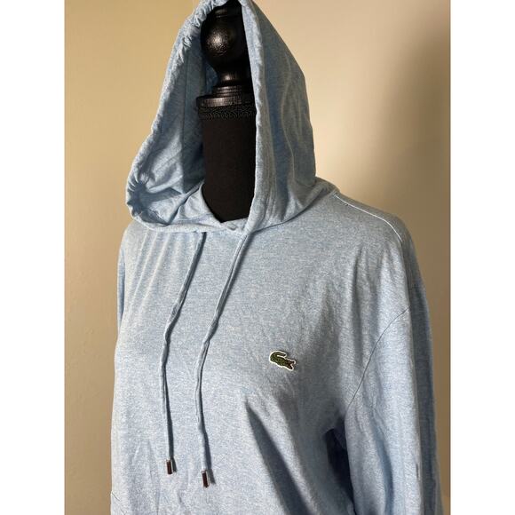 Lacoste Men's Regular Fit Hooded Preppy Street Wear Gorpcore Sweatshirt L - Picture 4 of 9